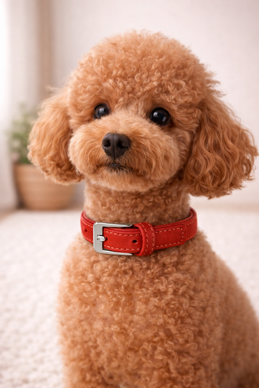 Collier en cuir de veau